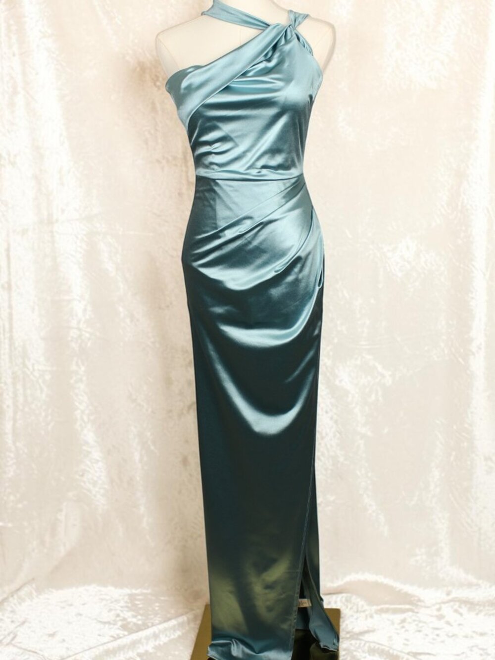 Fashion Nova Sloane Satin Maxi Dress